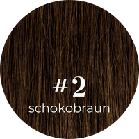 Schokobraune Extensions
