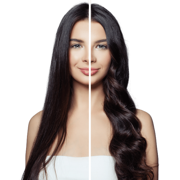 davor-danach Bild Haarverdichtung mit Belle Extensions davor-danach Haarverdichtung mit Belle Extensions