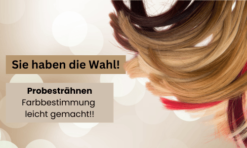 Probesträhnen Extensions Probesträhnen Extensions